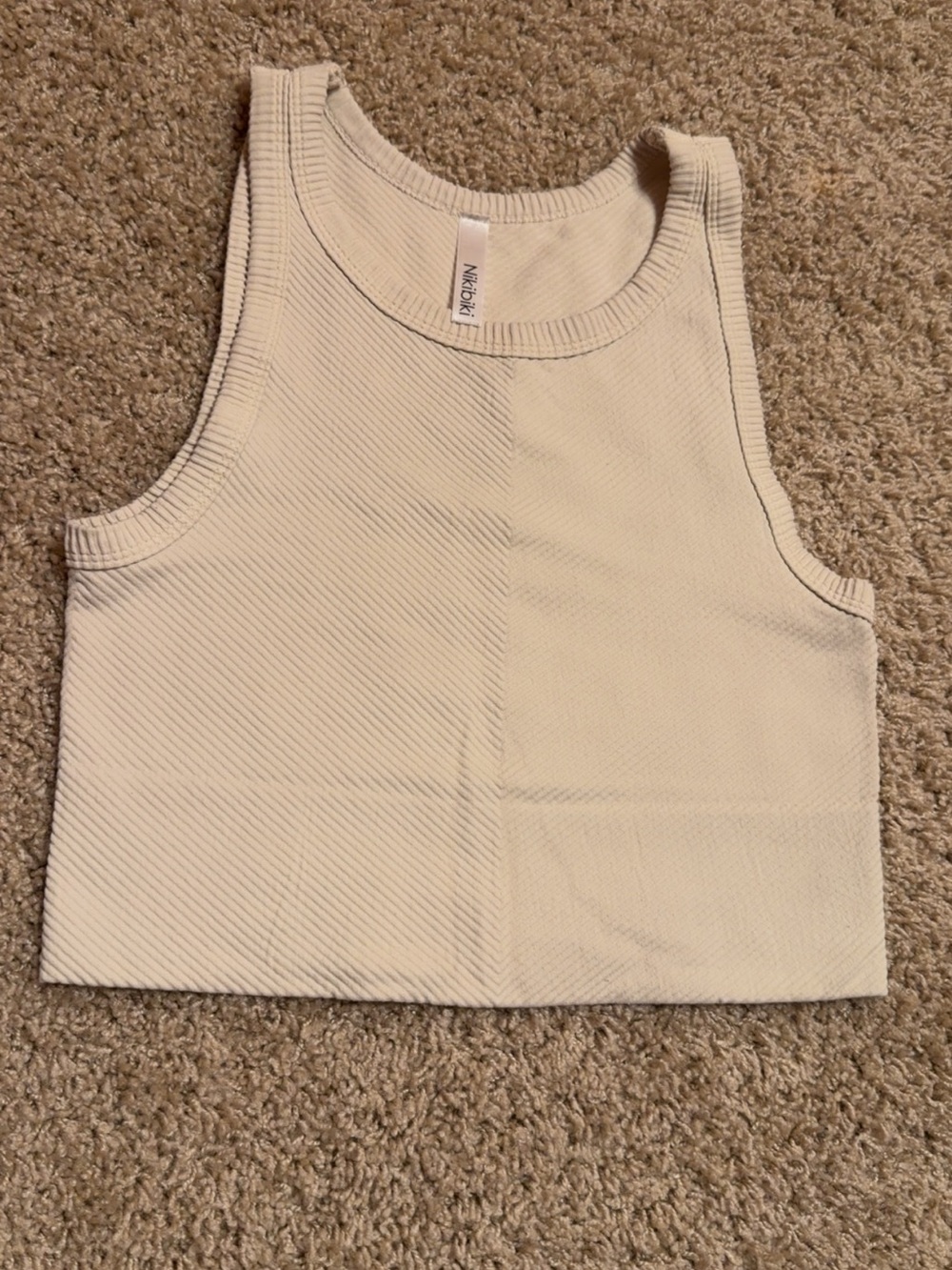 Cream NikiBiki tank top